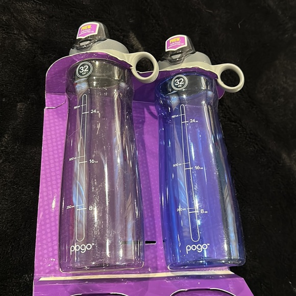 Brand new pogo Tristan plastic water bottles - Picture 3 of 3